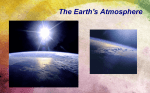 The Earths Atmoshphere