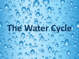 Water Cycle - ahbsciencereview
