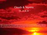 Clouds & Storms - PAMS