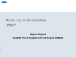 6A Introduction to airpollution modelling