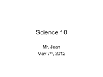 Notes/Science 10/May/May 7th, 2012