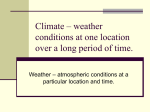Climate and Weather PPT