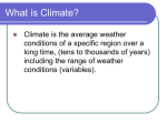 What is Climate? - s3.amazonaws.com