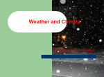 Weather and Climate