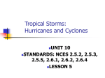 Tropical Storms Lesson 5