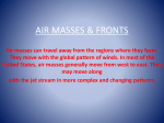 air masses & fronts