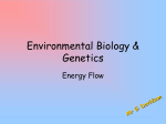 Environmental Biology & Genetics