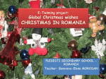 E-Twinning project: Global Christmas wishes CHRISTMAS IN