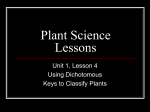 Plant Science Lessons