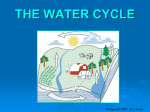 THE WATER CYCLE