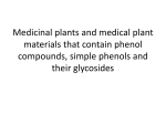 10. MP and MPM that contain phenol compounds, simple phenols