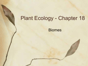 Plant Ecology