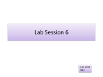 Lab Session 6