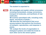 21.2 The Vascular System TEKS 4B, 5B, 10B, 10C