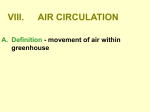 viii. air circulation