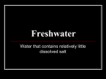 Freshwater - TeacherWeb