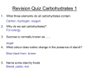 Revision Quiz Fuels 1