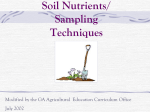 Soil Nutrients