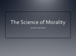 The Science of Morality