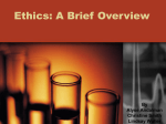 Ethics: A Brief Overview
