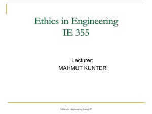 Engineering Ethics