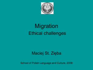 Migration Ethical challenges