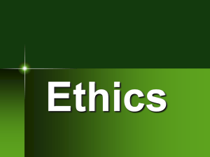 What is Christian Ethics?