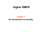 Higher RMPS - Education Scotland