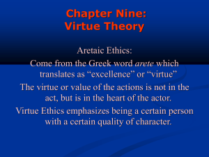 Connections Between Virtue-Based and Action