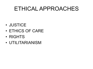 Ethics and Business Ethics