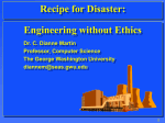 Engineering without Ethics
