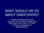 what should we do about sweatshops?