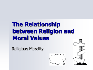 Religious Morality 1