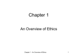 Chapter 1 - Introduction: Ethics and Information Technology