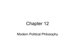 chapter 12 modern political philosophy