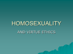 virtue ethics and homosexuality