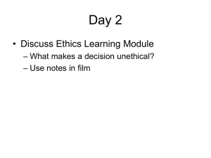 Ethical Models