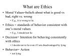 ethics-bazermanhbr &frameworks