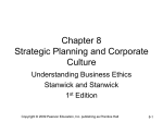 Strategic Planning and Corporate Culture