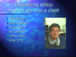 Engineering ethics: How to win over a client