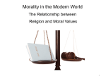 Nationals Morality Religious & Moral viewpoints