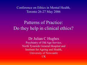 Patterns of Practice - Journal of Ethics in Mental Health > Journal of