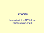 humanism - Primary Resources