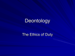 Deontology