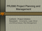 PRJ566 Project Planning and Management - Seneca