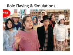 Role Playing & Simulations