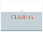 CLASS 16