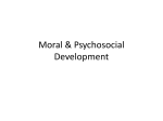 Moral & Psychosocial Development