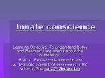 Intuitive conscience (Butler)
