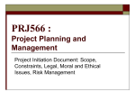 Risk Management - Seneca - School of Information